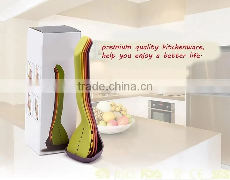 0900021 New designed 5pcs nylon kitchen utensils set