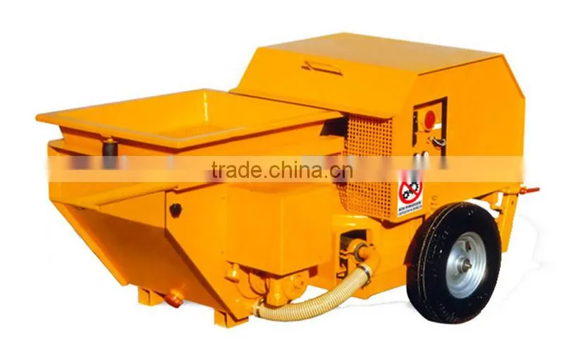 LPS7/8-15E wet mix spraying plastering concrete pump machine for wall