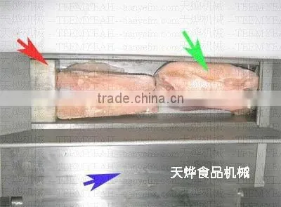 TW-550 Automatically Frozen Meat Cutting Machine (Video)