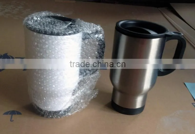 14oz standard stainless steel wine cup sublimation ready travel mug