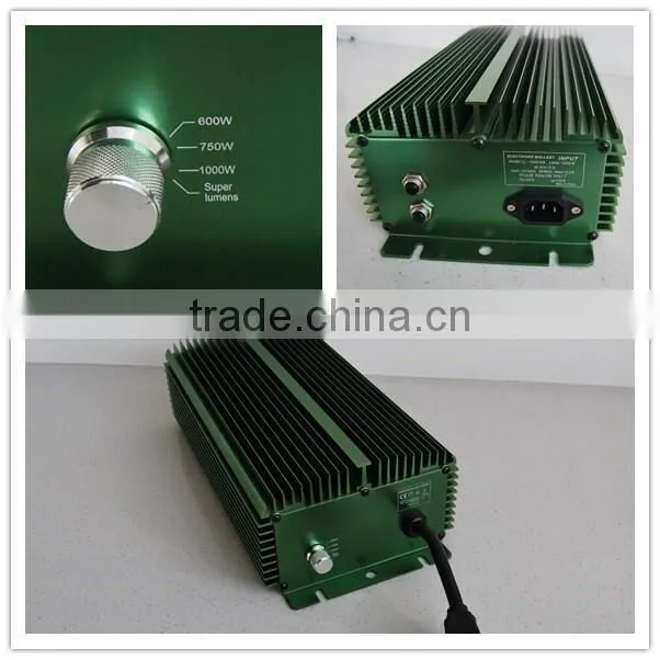 250W 400W 600W 1000w hydroponic electronic ballast/greenhouse magnetic ballast