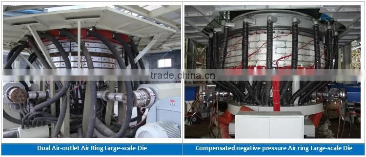3 layer 9m uv block hdpe geomembrane liner extrusion line