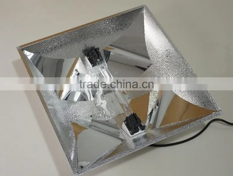 Hydroponic system greenhouse double ended DE grow reflector grow light