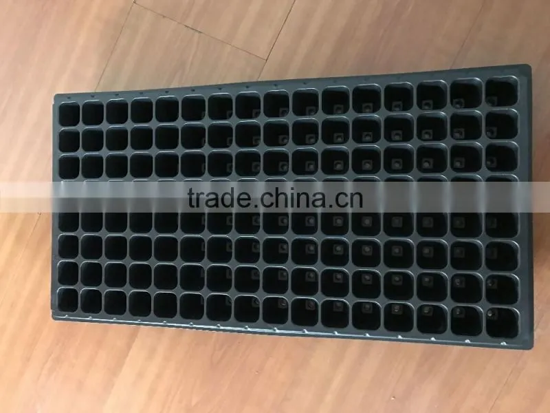 High quality 128 150 162 200 288 cells PS material seed germination plant nursery tray