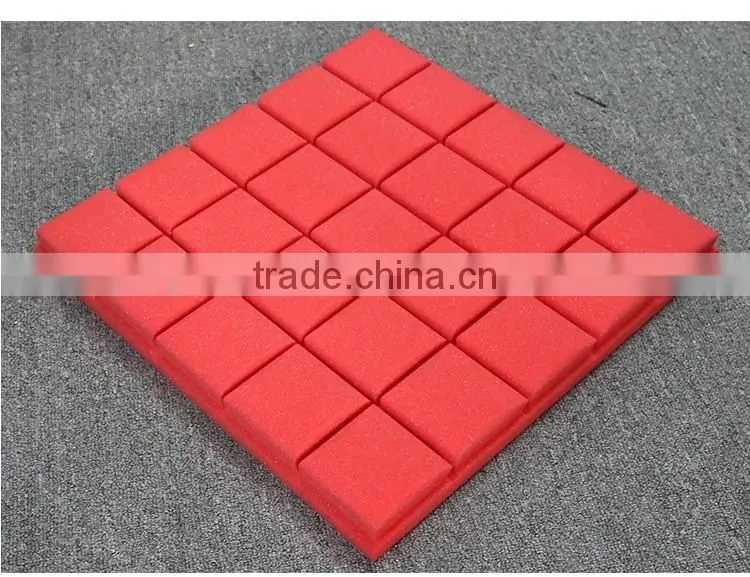 High density soundproofing foam with wedge/egg/pyramid shape/acoustic foam panels