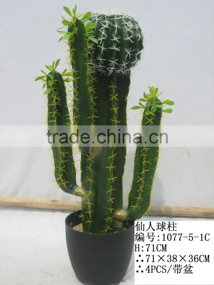 Outdoor artificial cactus bonsai