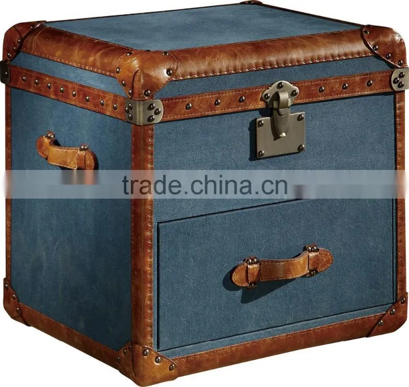 2016 antique sutcase set for living room T963#