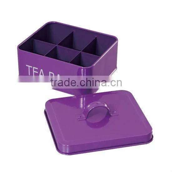 metal storage and for tea bag preparation at home or outdoor party wholesale
