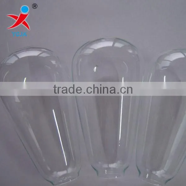 Led lamps and lanterns of accessories wholesale/transparent lampshade/waterproof moisture-proof glass lamp shade / 63 x24x120mm