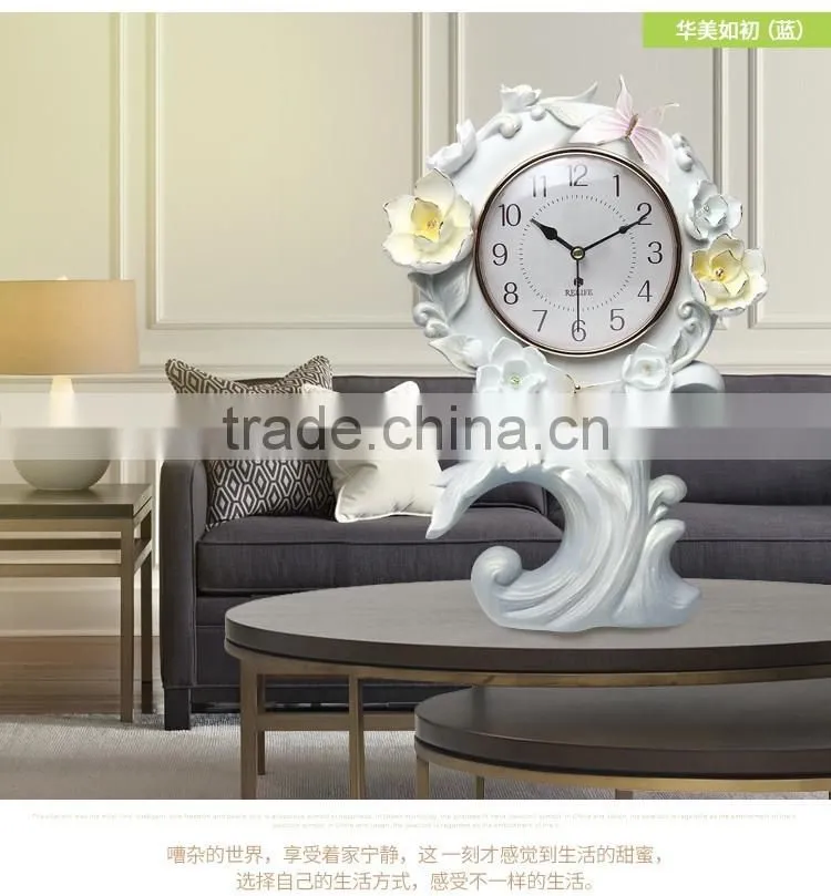 M31A momoda Luxury new home decorations table clock antique home decoration standing clock