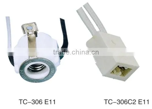 100w e11 led base bulb / halogen lamp holder