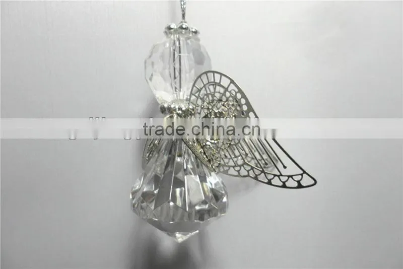 acrylic diamond craft angel hanging wedding decoration gifts for guests