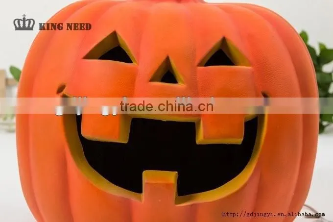 24 inch new plastic LED based acrylic pumpkin halloween decorations