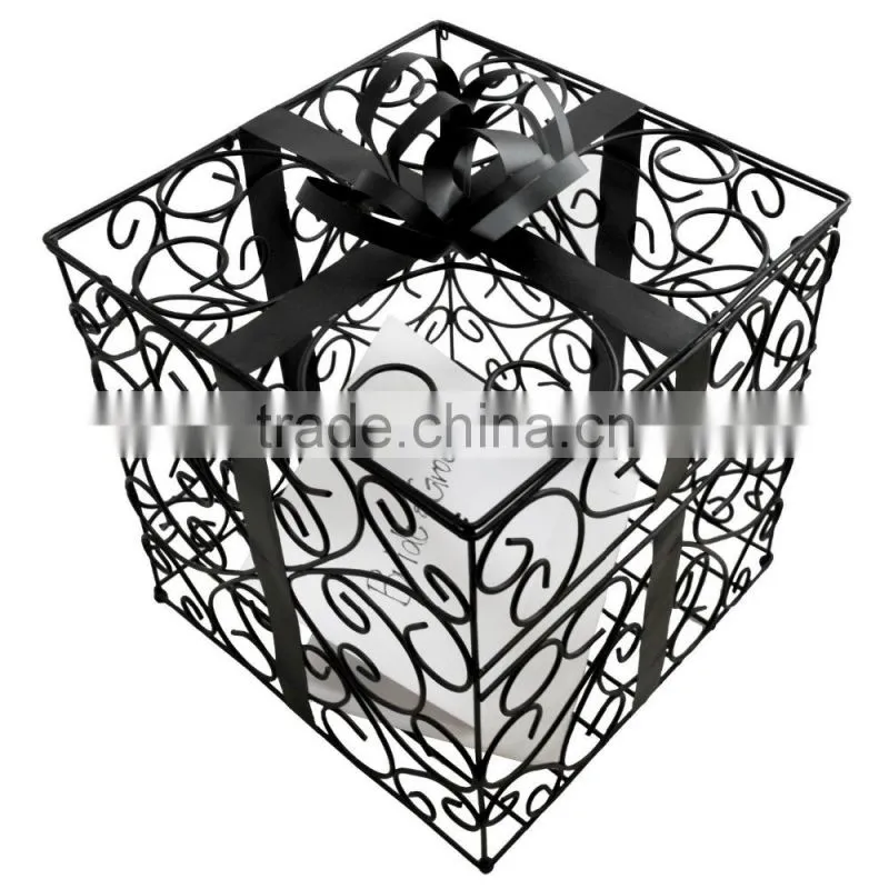 Metal Wire Gift Card Holder Basket