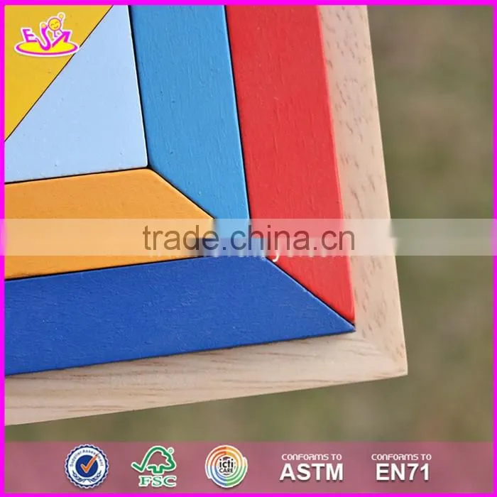 2017 New design 20 pieces educational wooden blocks for toddlers W13A127