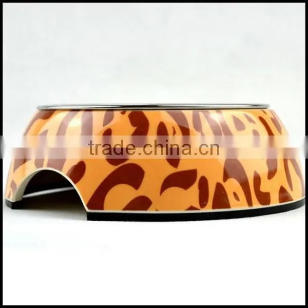Non Slip Painting Melamine Pet Bowl Feeder Inset Dog Cat bowls,custom plastic pet bowls manufacturer