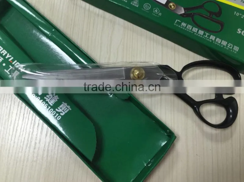 Berrylion High Quality 10" 12" Sewing Scissors nice package Sewing Scissors