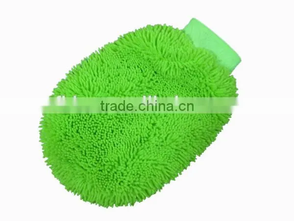 automotive cleaning chenille car wash magic microfiber glove