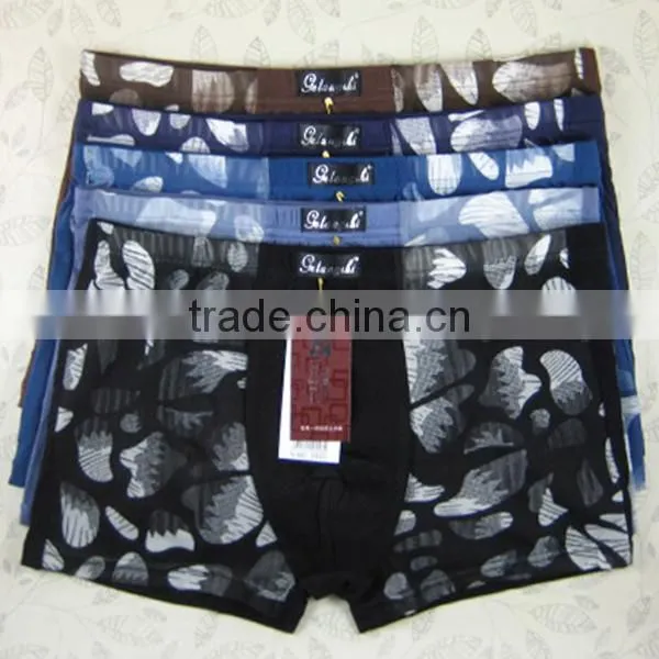 Wholesale high quaily men funny underwear men fancy underwear boxer