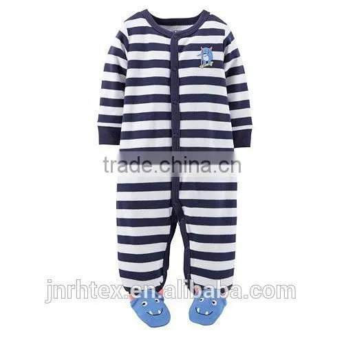 Oranic cotton baby rompers wholesale baby girl rompers