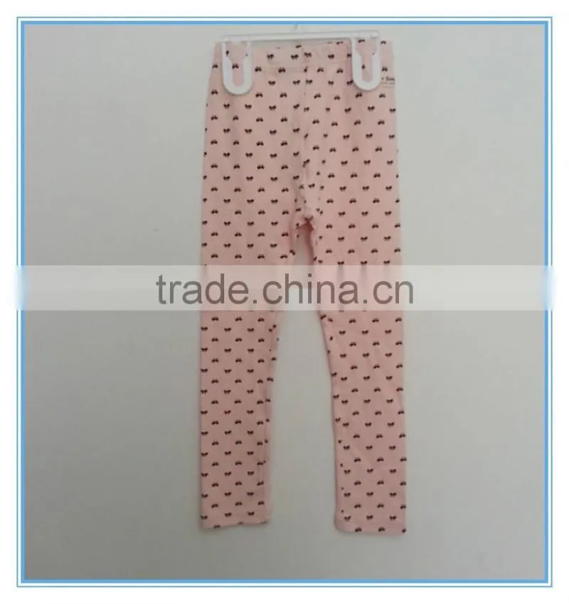 Wholesale OEM Children Gilrs Cotton Underwear Set Long Johns, High Quality Kids Pajamas Clothes for Child