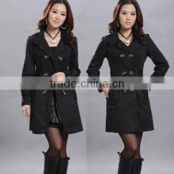 MOQ 1 pc hot sale casual design spring new Korea style slim with belt comfortable sport windbreaker women coat