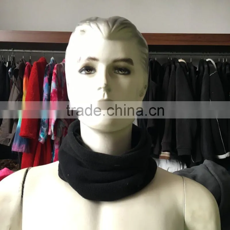 knitting machine polar fleece headband/neck warmer/beanie hat