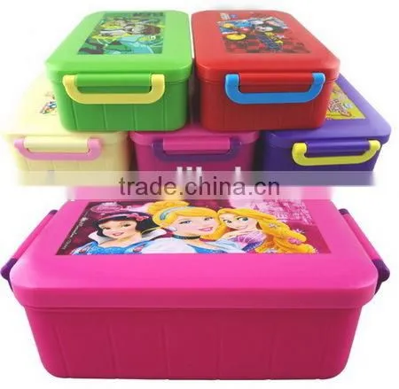Plastic cute food storage container/bento box
