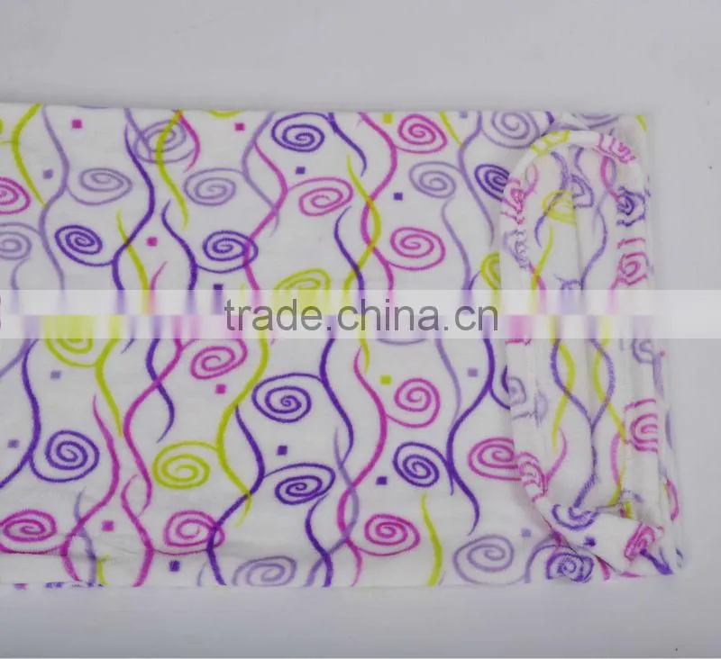 QUEEN SIZE printed flannel fleece bedding sheet set for china manufacturer