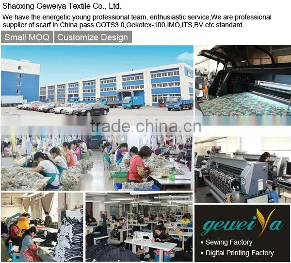 Digital Chiffon Printing Scarves