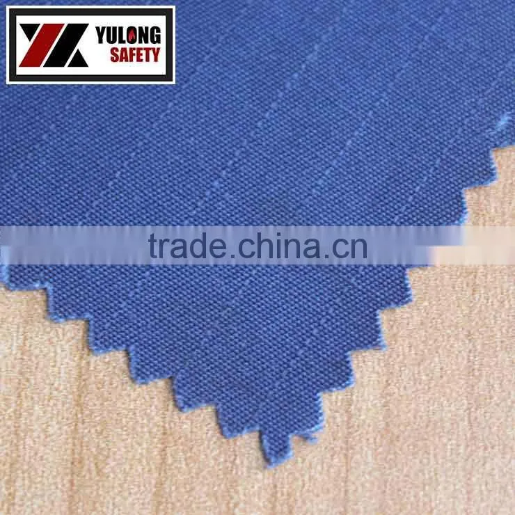 100%cotton EN11612 200g Twill Flame Proof Fabric For Garment