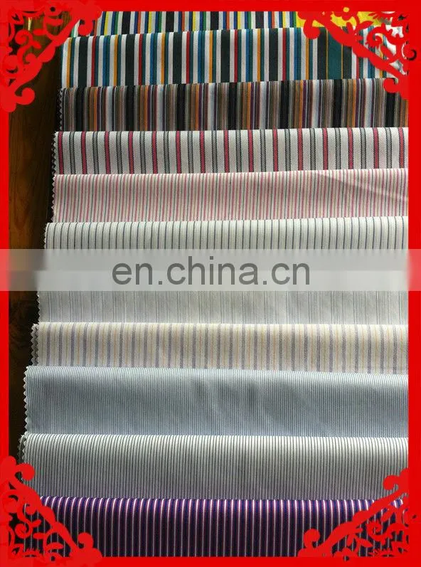 2014 fashion latest new Italy design pattern BAMBOO 100 cotton yarn dyed woven fabric