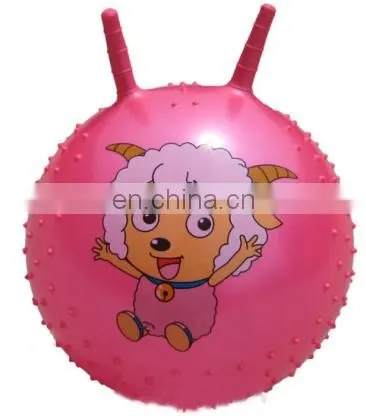 Cartoon characters children's playing toy ball