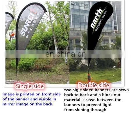 Outdoor Advertising Beach Flag, Feather Flag , Advertising Flags And Banners