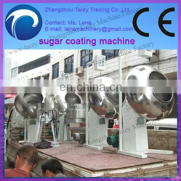 TZ series professional new chocolate coated coffee beans/sugar coating machine/candy coating machine
