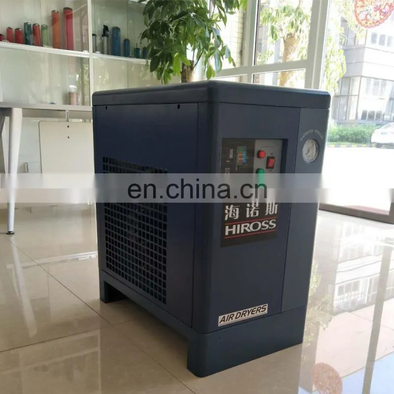 Hiross 2.8Nm3/min Small Air Cooled Refrigerated Air Dryer For Compressor