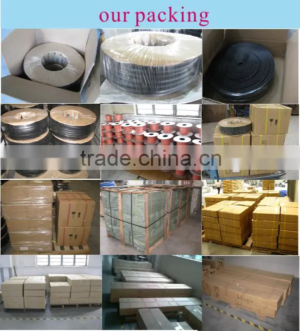 Wholesale or project rubber car weatherstrip