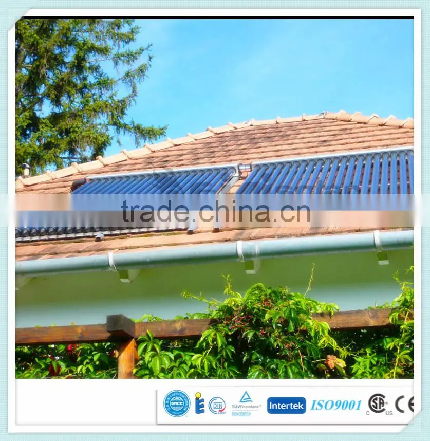 Split Pressurized U Pipe Solar Collector for Water Heater, bath, thermal heating, swimming pool, school