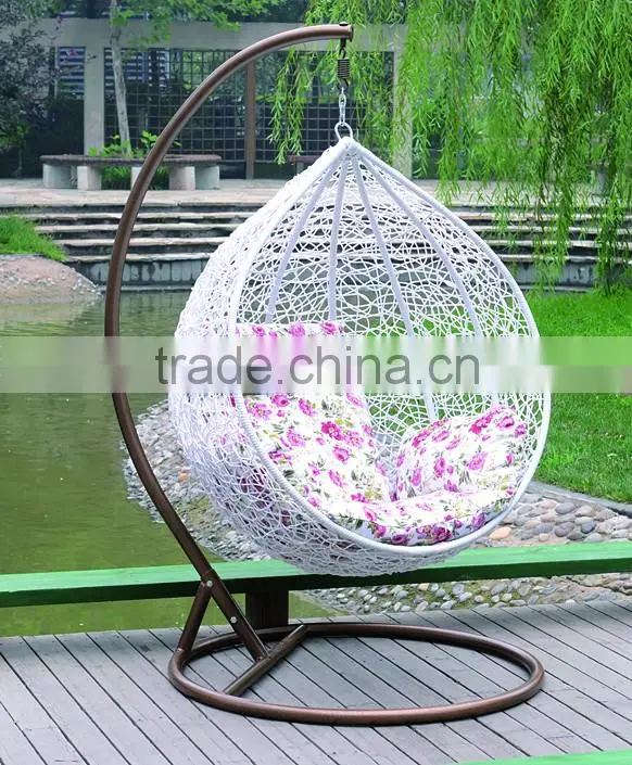 hot sale modern rattan outdoor furniture garden swing chair