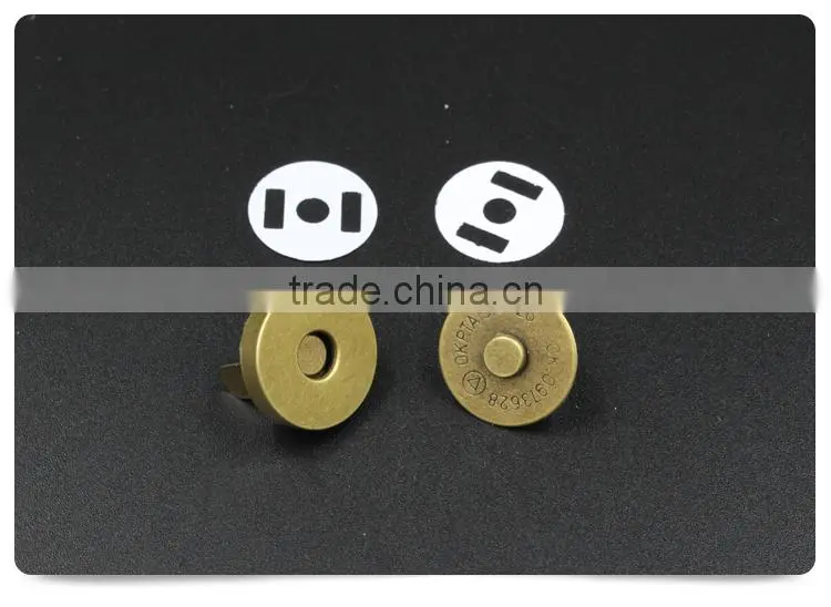 Magnetic buttons for purse 14mm strong magnet buttons