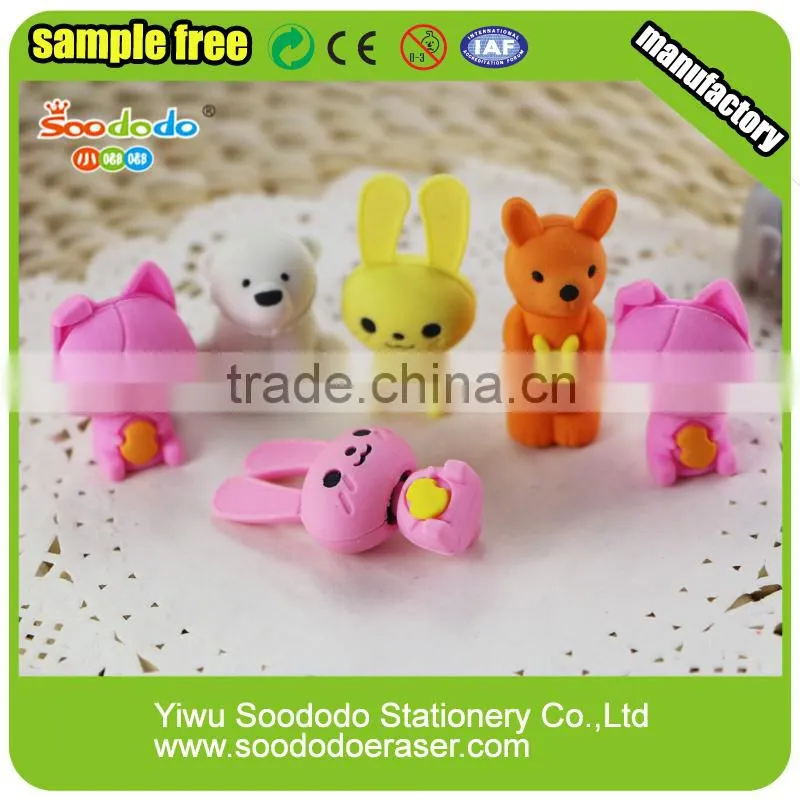 Magic Big Feet Shaped 3D Pencil Eraser