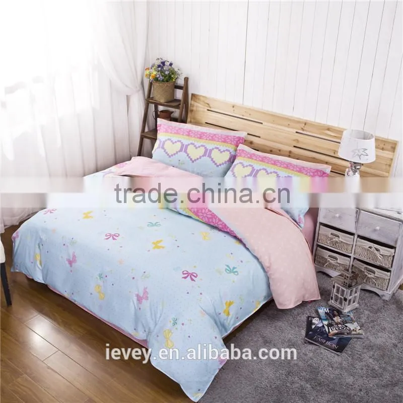 ievey home use fashion luxury cotton bed sheet turkish bed cover set