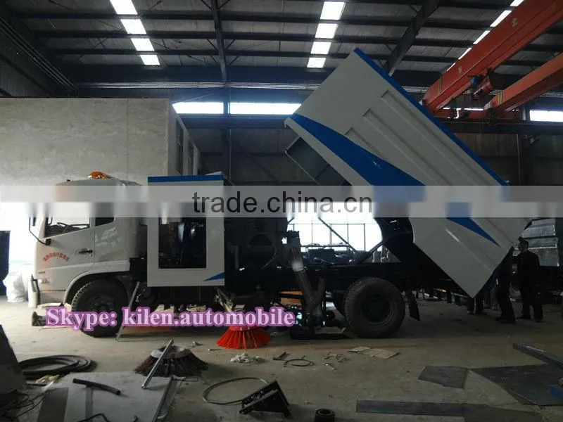 Dongfeng 4*2 street cleaning electric vehicle