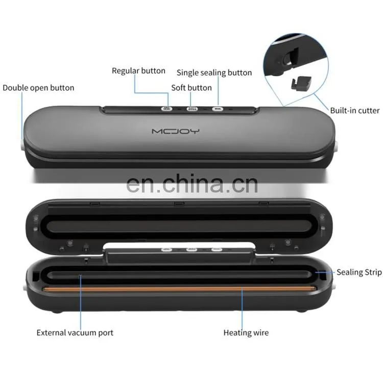 110~220V Fruit And Nuts Save Or Packing Vacuum Sealer Machine For Picnic Or Travel