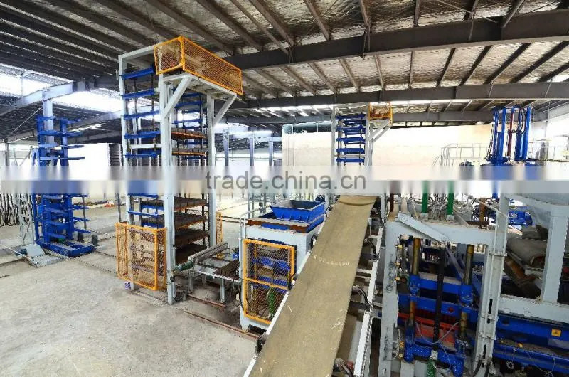 Paver brick making machine with very high efficiency