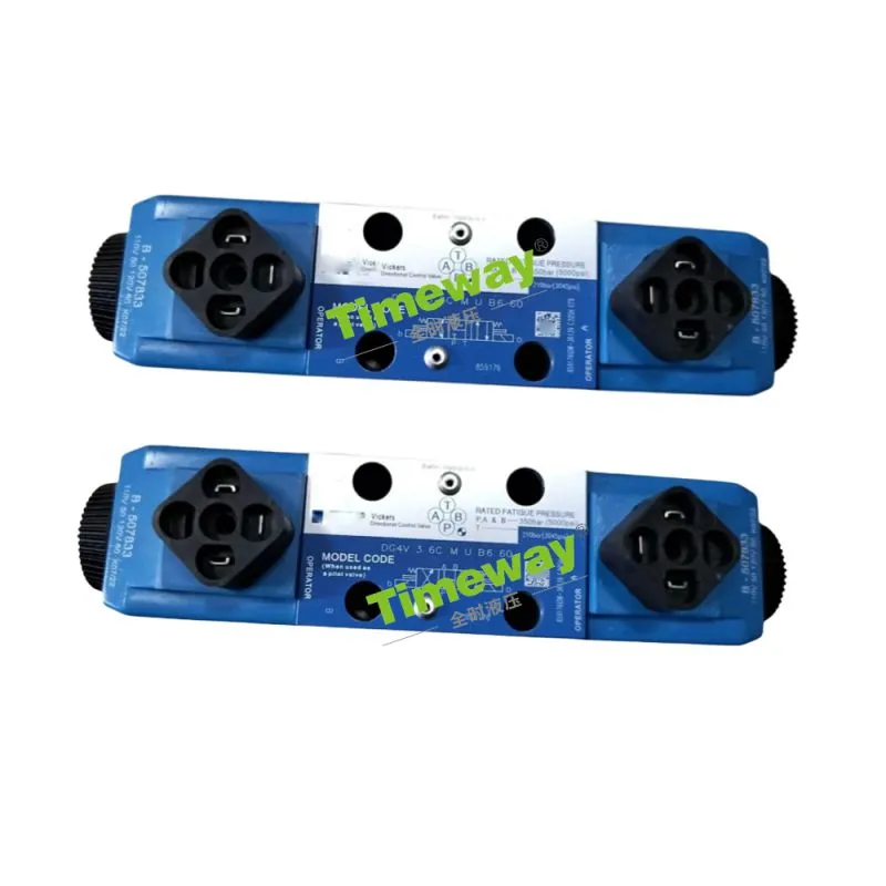 DG4V Hydraulic Directional Valves DG4V 3 6C M U H7 60 Solenoid Directional Valve for Replace Eaton Vickers Directional Valves