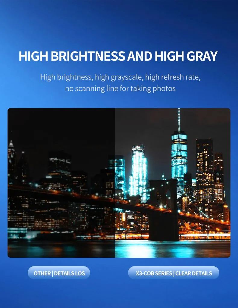 4K SMD HD Indoor LED Display Wall Panel Ultra-Thin P1.5HDR10+ DCI-P3 97% AI-Driven CMS Video Screen