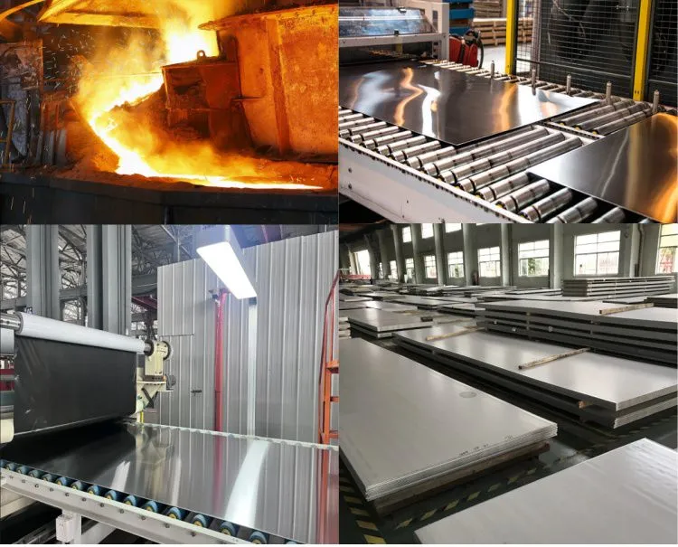 201 316L 304 Stainless Steel Plate/Sheet with No.4 Surface