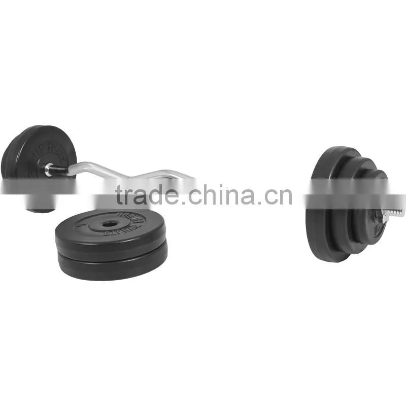 Weight Lifting Dumbbell Set/plastic-coated Curl Weight Set