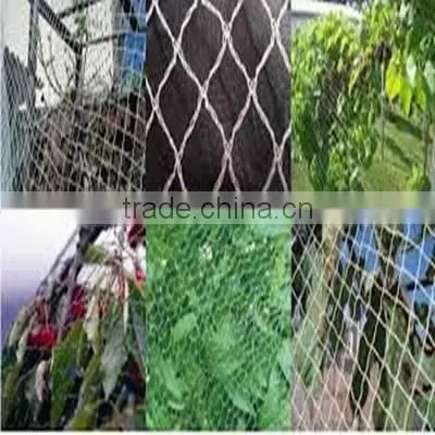 100% virgin plastic knitted ext strong anti bird net